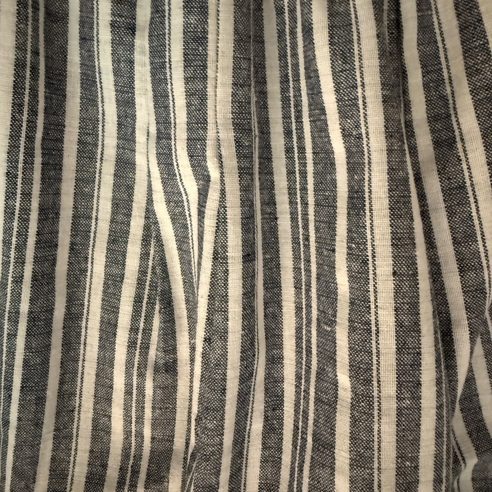 Lulu's Navy and White Checkered Pants - Picture 4 of 5